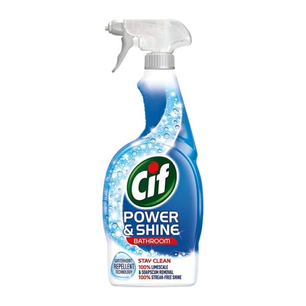 Cif Power Shine Bathroom Limescale Remover Spray - 750 ml