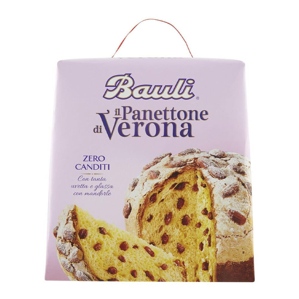 Bauli Il Panettone Di Verona - Christmas Sweet Bread with candies from Verona- 1kg