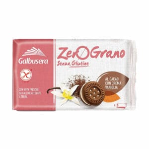 Galbusera ZeroGrano Biscotti con Vaniglia Senza Glutine 4 pz – 160 g