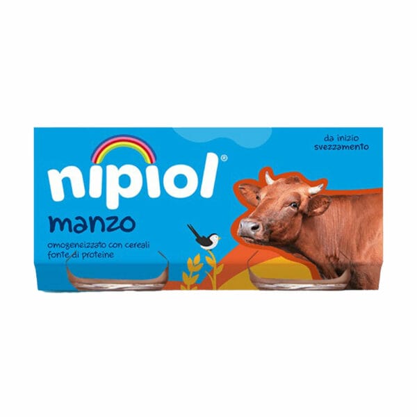 Nipiol Omogeneizzato con Manzo e Cereale – 160 gr