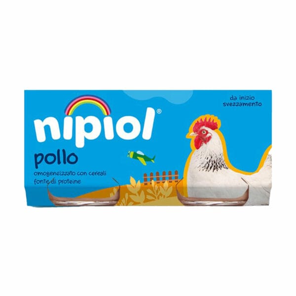 Nipiol Omogeneizzato con Pollo e Cereale – 160 gr