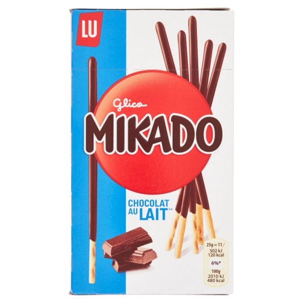 Mikado Stick ricoperto cioccolato al Latte - 75 gr
