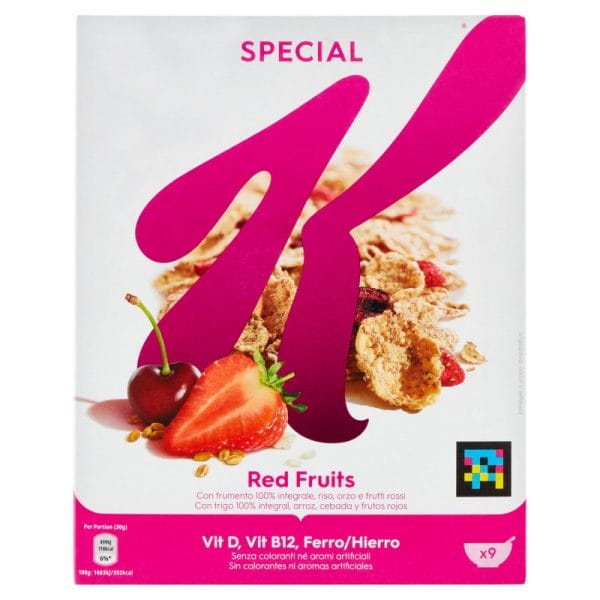 Kellogg's Cereali Special "K" con Frutti Rossi - 290 gr