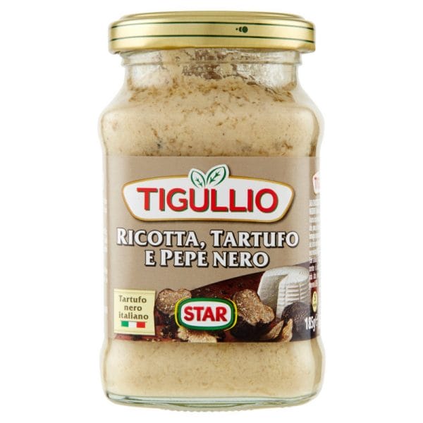Star Tigullio Pesto Ricotta Tartufo e Pepe Nero - 185 gr