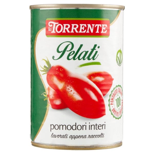 Torrente Pomodori Pelati interi - 400 gr