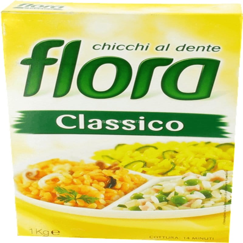 Flora Riso Parboiled Classico - 1Kg - Spedizione Europa e UK