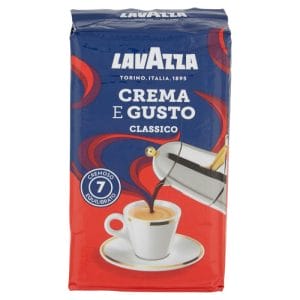 Lavazza Caffe Macinato per Macchina Espresso Crema e Gusto Classico - 250 gr