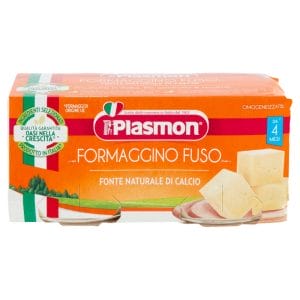 Plasmon Cheese Baby Food Puree im Glas 6 Monate - 2 x 80 gr.