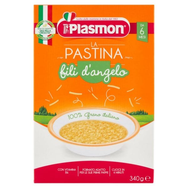 Plasmon La Pastina Fili D'Angelo 6 Mesi - 340 gr