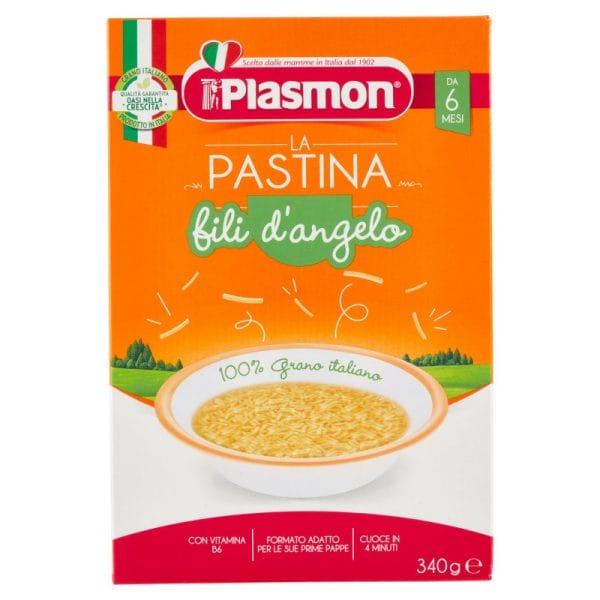 Plasmon La Pastina Fili D'Angelo 6 Mesi - 340 gr