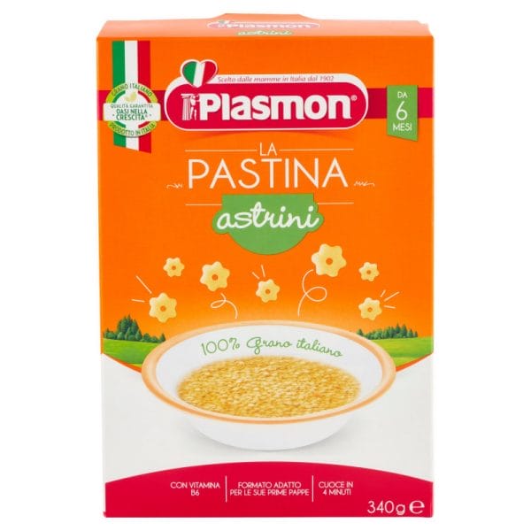 Plasmon La Pastina Astrini 6 Months - 340 gr