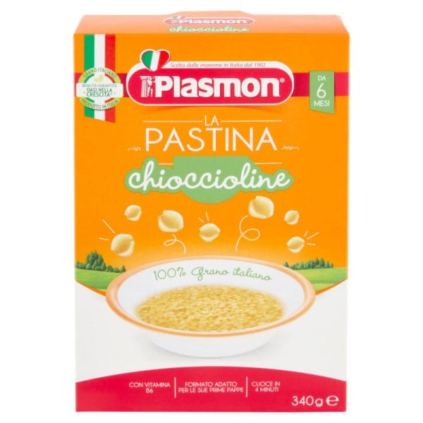 Plasmon La Pastina Chioccioline 6 Monate - 340 gr