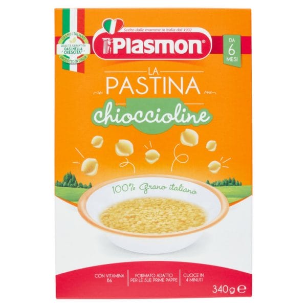 Plasmon La Pastina Chioccioline 6 Mesi - 340 gr