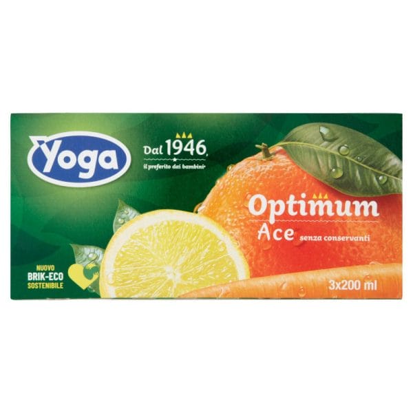 Yoga Succo di Frutta Ace - 3 x 200 ml