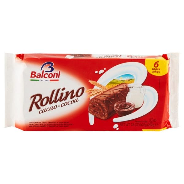 Balconi Cocoa Roll - 222 gr