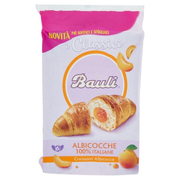 Bauli Abrikozen Croissant - 300 gr