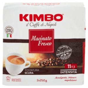 Kimbo Caffe Macinato Fresco - 2 x 250 gr