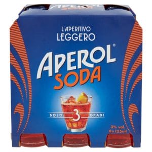 Aperol Soda - 6 x 12.5 cl