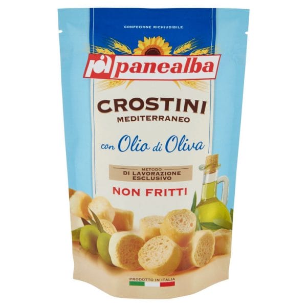 Panealba Crostini mit mediterranem Geschmack - 100 gr