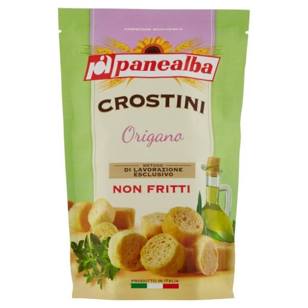 Panealba Crostini Gusto Origano - 100 gr