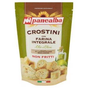 Panealba Wholemeal Crostini - 80 gr