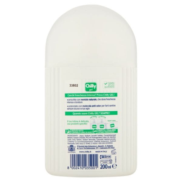 Chilly Detergente Intimo Gel Fresh - 200 ml