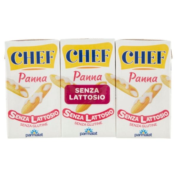 Parmalat Panna Chef Senza Lattosio - 3x125 ml