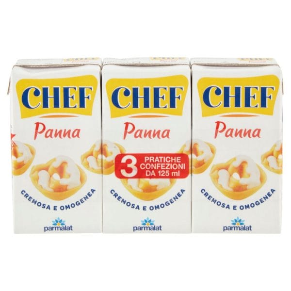 Parmalat Panna Chef - 3 x 125 ml