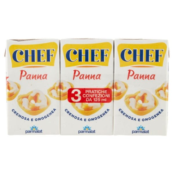 Parmalat Panna Chef - 3 x 125 ml