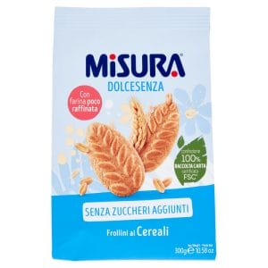 Misura Dolcesenza Cereal Biscuits - 300 gr