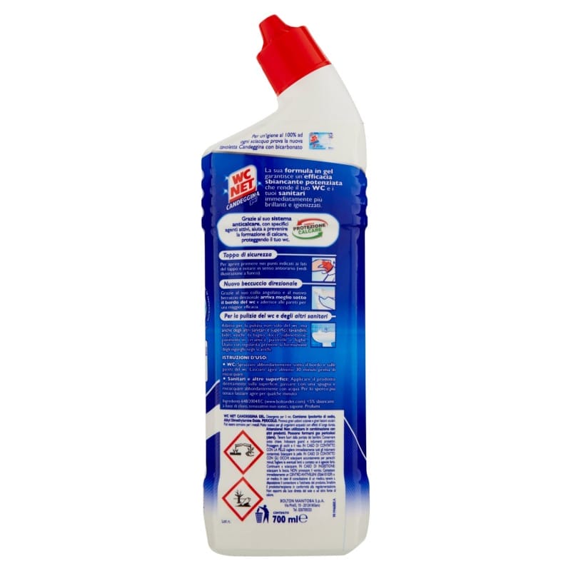Wc Net Descaling and Disinfecting Gel - 700 ml - Vico Food Box