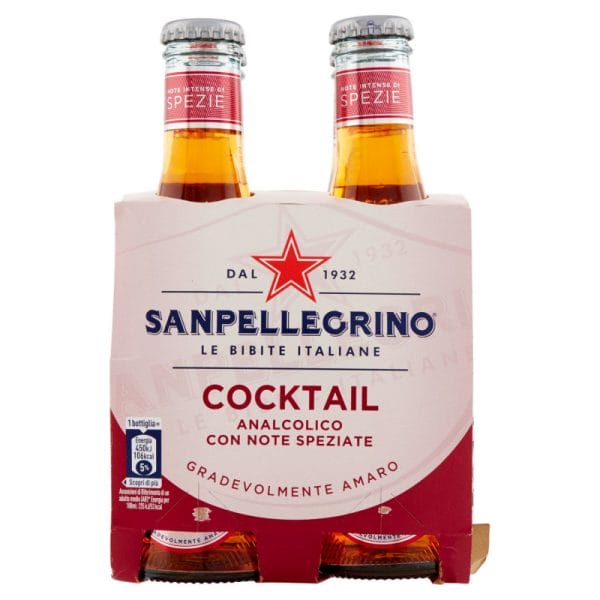SanPellegrino Cocktail Rosso - 4 x 20 cl