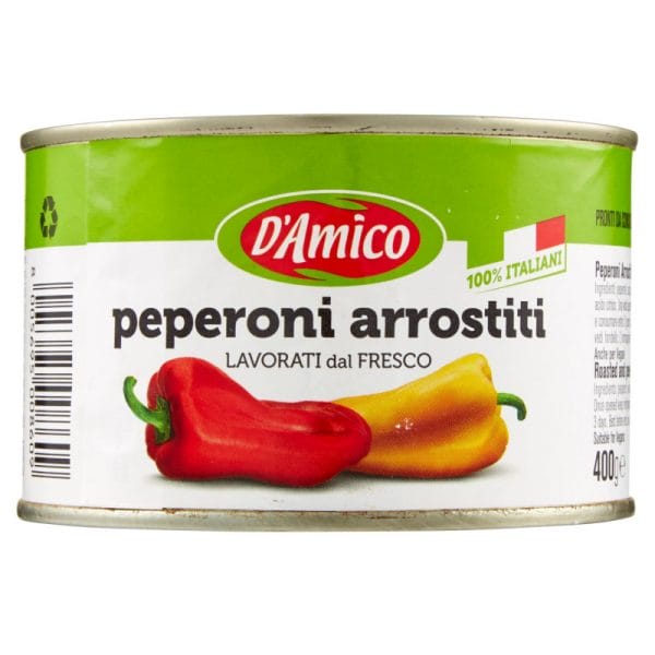 D'Amico Peperoni Arrostiti 100% Ita - 400 gr