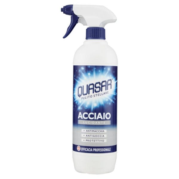 Quasar Lucidante Acciaio Spray - 650 ml