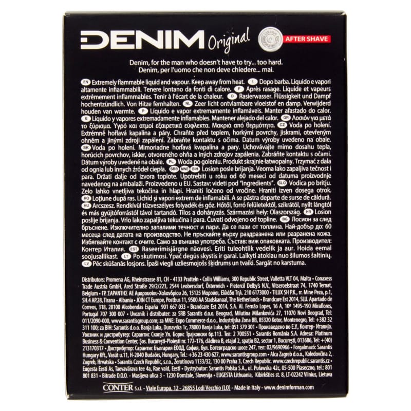 Denim Tribe aftershave for men 100 ml – My Dr. XM