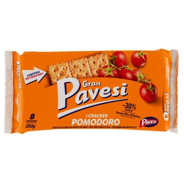 Gran Pavesi Cracker al Pomodoro - 280 gr