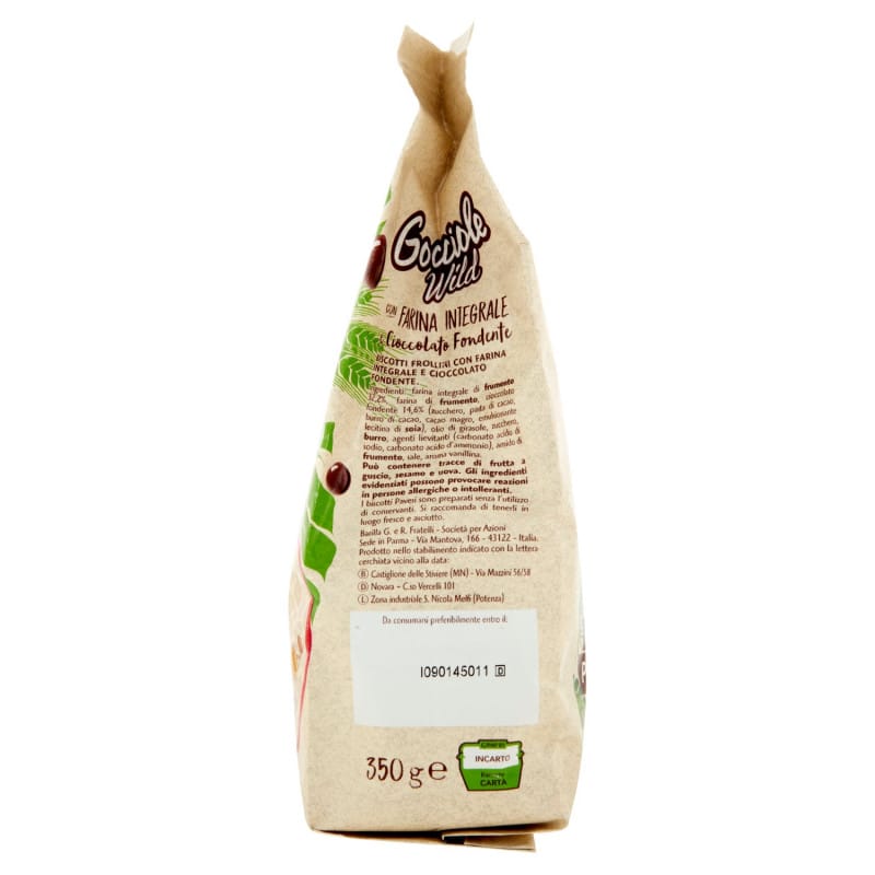 Pavesi Gocciole Wild - 350 gr - Vico Food Box