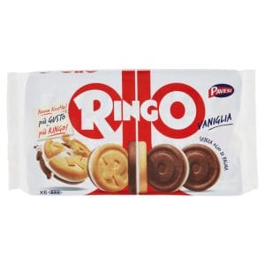Pavesi Ringo Vanilla Family Format Cookies - 330 gr