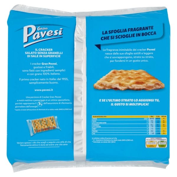 Gran Pavesi Cracker Non Salati - 560 gr