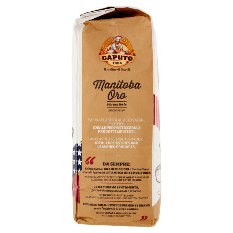 Farine de blé Manitoba Tipo 0 2,2 lbs (1 kg) – Molino Caputo
