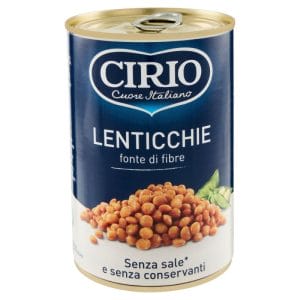 Cirio Lenticchie Senza Sale - 410 gr
