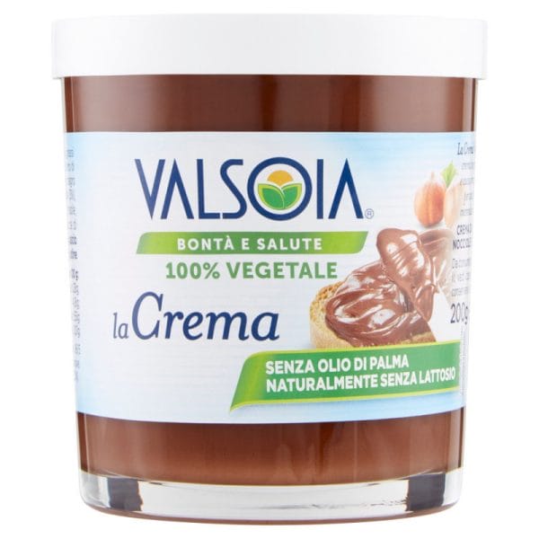Valsoia Crema Vegetale alle Nocciole - 200 gr
