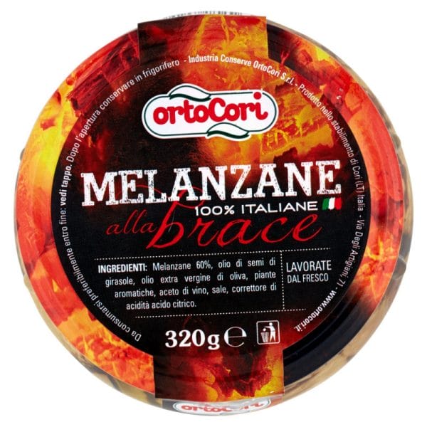 Ortocori Melanzane alla Brace – 320 gr