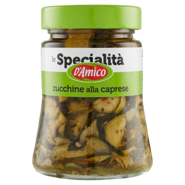 D'Amico Zucchine alla Caprese sott'olio Specialita - 280 gr