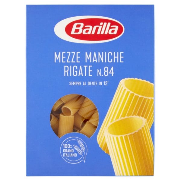 Barilla 84 Mezze Maniche Rigate - 500 gr