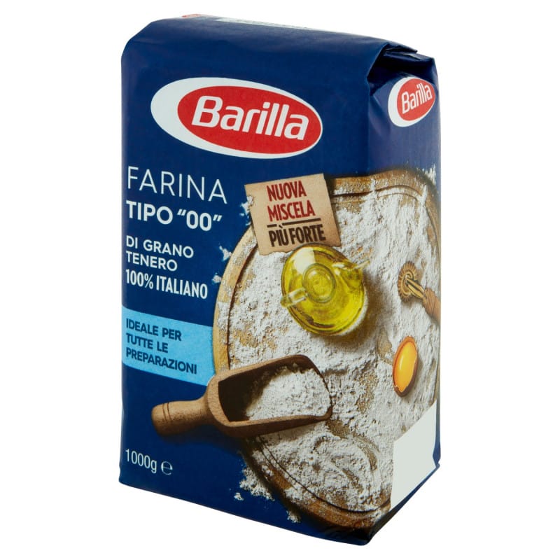 Barilla Farina di Grano Tenero 00 - 1Kg - Vico Food Box