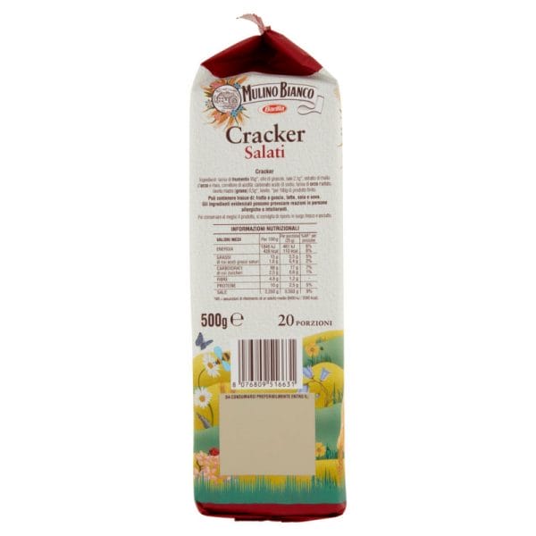 Mulino Bianco Cracker Salati - 500 gr