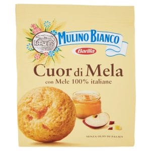 Mulino Bianco Cuor di Mela Kekse mit Apfel - 300 gr