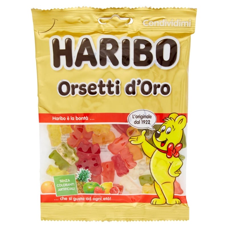 Haribo Orsetti Gommose - 175 gr - Vico Food Box