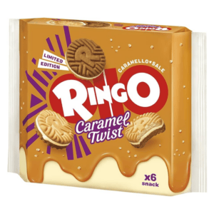 Pavesi Ringo Biscotti Caramel Twist - 165 gr